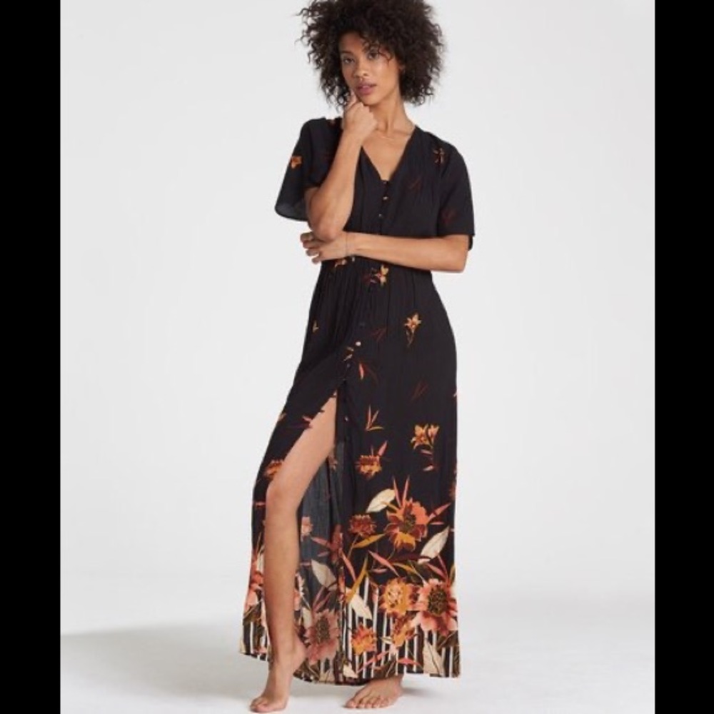 Billabong Autumn Breeze Kimono Dress